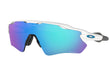 RADAR EV PATH - POLISHED WHITE | PRIZM SAPPHIRE | NON-POLARIZED