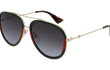0062S - GOLD - GREEN - RED | GRADIENT GREY | NON POLARIZED