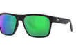 PAUNCH XL - MATTE BLACK | GREEN MIRROR 580 POLYCARBONATE | POLARIZED