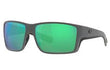 REEFTON PRO - MATTE GREY | GREEN MIRROR 580 GLASS | POLARIZED