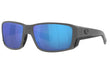 TUNA ALLEY PRO - MATTE GREY | BLUE MIRROR 580 GLASS | POLARIZED