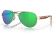 LORETO - ROSE GOLD | GREEN MIRROR 580 POLYCARBONATE | POLARIZED