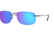 OHAI - GUNMETAL | BLUE HAWAII | POLARIZED