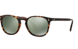 FINLEY SMALL - SEMI MATTE SABLE TORTOISE | GREEN GOLDTONE - POLARIZED
