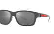 01WS - GREY RUBBER | DARK SILVER MIRROR - POLARIZED