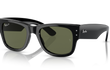 MEGA WAYFARER MEDIUM - BLACK | GREEN | POLARIZED