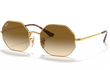 OCTAGON - GOLD | GRADIENT BROWN | NON-POLARIZED