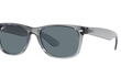 NEW WAYFARER LARGE - TRANSPARENT GREY | DARK BLUE - POLARIZED