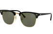 CLUBMASTER SMALL - BLACK | GOLD | GREEN - POLARIZED