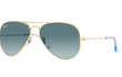 AVIATOR MEDIUM - GOLD | GRADIENT BLUE