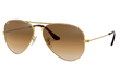 AVIATOR SMALL - GOLD | GRADIENT BROWN
