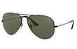 AVIATOR SMALL - BLACK | GREEN - POLARIZED