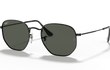 HEXAGONAL LARGE | FLAT LENS - BLACK | GREEN | POLARIZED