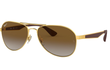 3549 LARGE - GOLD | GRADIENT BROWN - POLARIZED