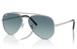 NEW AVIATOR MEDIUM - SILVER | GRADIENT BLUE | NON-POLARIZED