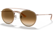 ROUND DOUBLE BRIDGE - COPPER | GRADIENT BROWN | NON-POLARIZED