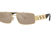 2257 - GOLD | LIGHT BROWN MIRROR | DARK GOLD - POLARIZED