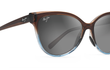 OLU' OLU' - TRANSLUCENT DARK CHOCOLATE | BLUE | NEUTRAL GREY - POLARIZED