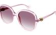 1178S - TRANSPARENT PINK | GRADIENT VIOLET | NON POLARIZED