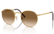 NEW ROUND MEDIUM - GOLD | GRADIENT BROWN