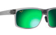 POKOWAI ARCH - TRANSLUCENT MATTE GREY | MAUI GREEN | POLARIZED