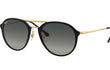 BLAZE DOUBLE BRIDGE - BLACK | GRADIENT GREY | NON-POLARIZED