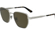 CALVIN KLEIN CK25100S - CALVIN KLEIN CK25100S | 53-18 (045) MATTE SILVER | NON POLARIZED
