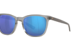 SULLIVAN - MATTE GREY CRYSTAL | BLUE MIRROR 580 GLASS - POLARIZED