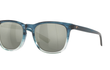 SULLIVAN - SHINY DEEP TEAL FADE | GREY SILVER MIRROR 580 GLASS - POLARIZED