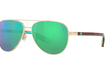 PELI - BRUSHED GOLD | GREEN MIRROR 580 GLASS - POLARIZED