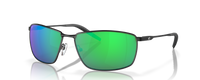 MATTE BLACK | GREEN MIRROR 580 POLYCARBONATE | POLARIZED