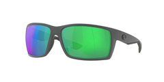 MATTE GREY | GREEN MIRROR 580 POLYCARBONATE - POLARIZED