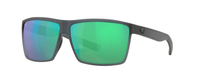 MATTE SMOKE CRYSTAL | GREEN MIRROR 580 GLASS - POLARIZED