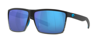 MATTE SMOKE CRYSTAL FADE | BLUE MIRROR 580 GLASS - POLARIZED