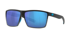 MATTE SMOKE CRYSTAL FADE | BLUE MIRROR 580 GLASS - POLARIZED