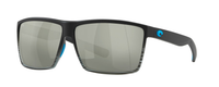 MATTE SMOKE CRYSTAL FADE | GREY SILVER MIRROR 580 GLASS - POLARIZED