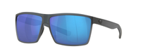 MATTE SMOKE CRYSTAL | BLUE MIRROR 580 GLASS - POLARIZED