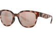 SALINA - CORAL TORTOISE | COPPER SILVER MIRROR 580 GLASS - POLARIZED