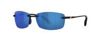 SHINY BLACK | BLUE MIRROR 580 POLYCARBONATE - POLARIZED