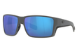 REEFTON PRO - MATTE GREY | BLUE MIRROR 580 GLASS - POLARIZED