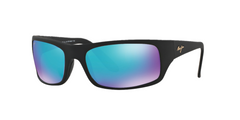 MATTE BLACK RUBBER | BLUE HAWAII | POLARIZED