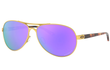 FEEDBACK - SATIN GOLD | PRIZM VIOLET - POLARIZED