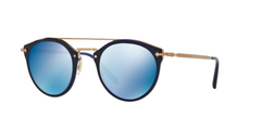 DENIM | ROSE GOLD | DARK BLUE MIRROR