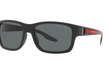 01WS - BLACK RUBBER | DARK GREY - POLARIZED