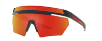 MATTE BLACK | ORANGE MIRROR