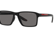 05YS - BLACK RUBBER | DARK GREY - POLARIZED