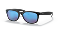 RUBBER BLACK | BLUE MIRROR | NON-POLARIZED