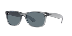 TRANSPARENT GREY | DARK BLUE - POLARIZED