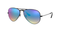 BLACK | GRADIENT BLUE MIRROR