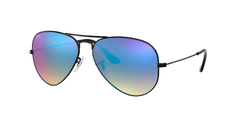 BLACK | GRADIENT BLUE MIRROR